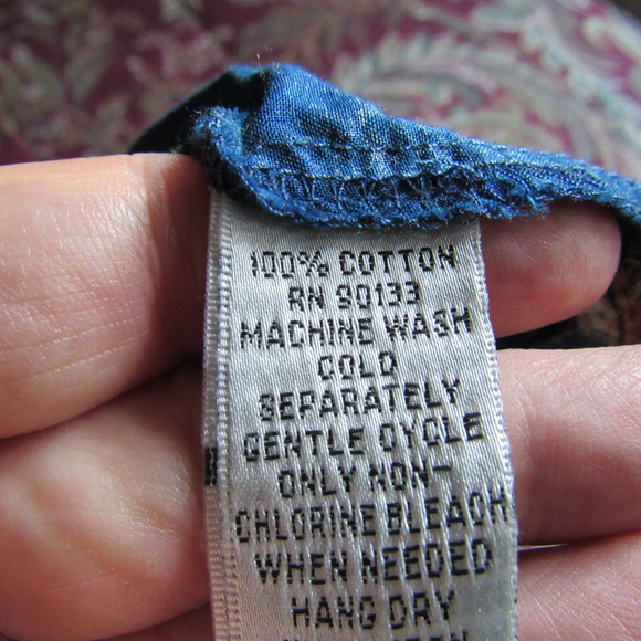 CHAIN PRINT SHIRT 100% COTTON PLUS SIZE 2X - Picture 7 of 7